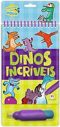 Livro Aquabook Dinos Incríveis