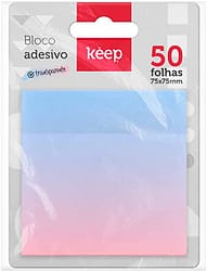 Bloco Adesivo Degrade Keep 50 Folhas