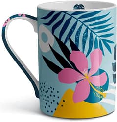 Caneca de Porcelana Jardim Up Home Multilaser