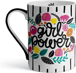 Caneca de Porcelana Girl Power Up Home Multilaser