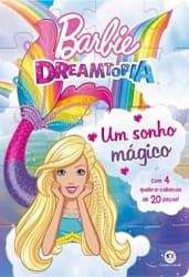 Livro Quebra-Cabeça Barbie Dreamtopia