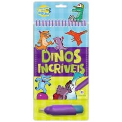 Livro Aquabook Dinos Incríveis