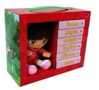 Dora, a Aventureira – Aprenda com Dora (boxe com 6 livros e 1 pelúcia)