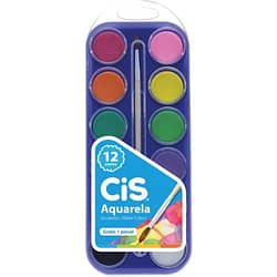 Aquarela 12 Cores CIS