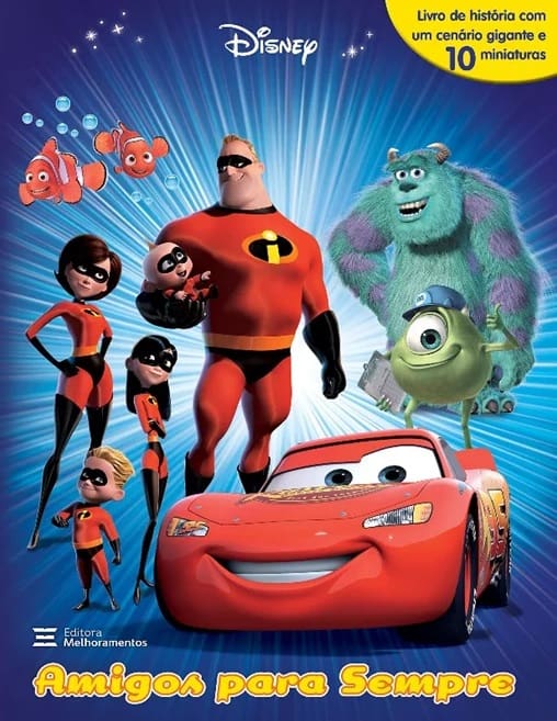 Disney Pixar - Amigos para Sempre - Espaço Cultural Livraria e Papelaria