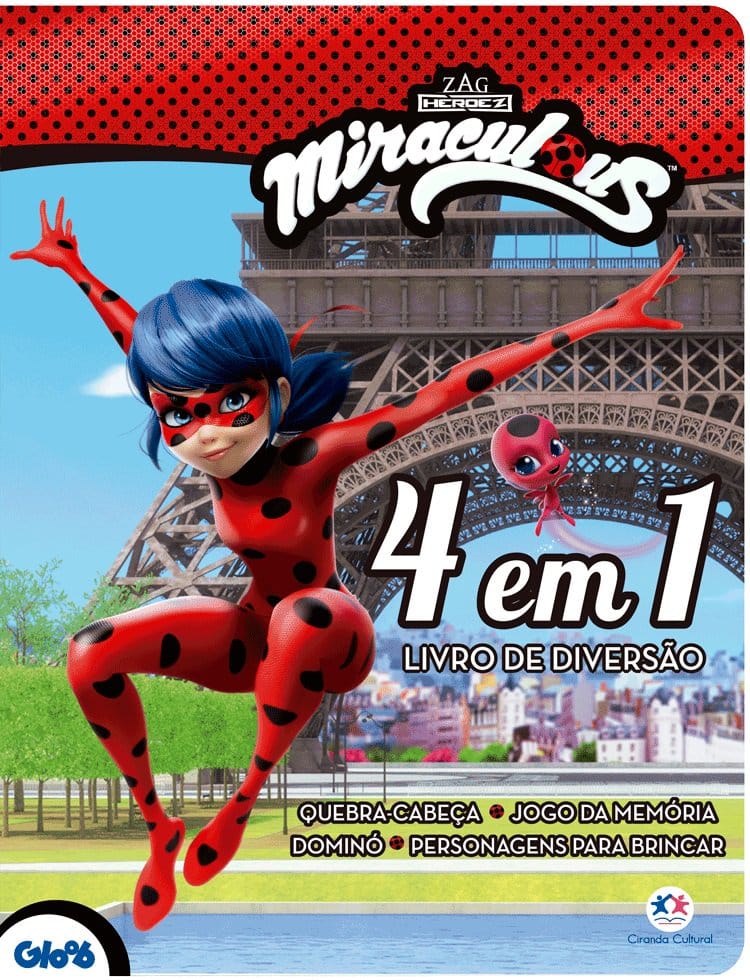 Miraculous: As Aventuras de Ladybug: Diverte-te com os Teus Super-heróis!  Jogos e Atividades - Penguin Livros